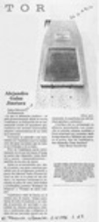 Alejandro Galaz Jiménez  [artículo] Juan Meza Sepúlveda.