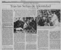 Tras las señas de identidad  [artículo] Juan Andrés Piña.