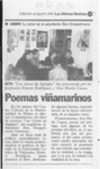 Poemas viñamarinos