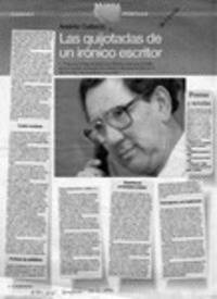 Las quijotadas de un irónico escritor