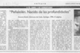 "Peñalolén, nacido de las profundidades"