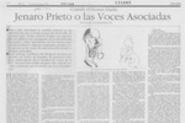Jenaro Prieto o las voces asociadas