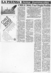 Chile 2010, una utopía posible