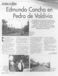 Edmundo Concha en Pedro de Valdivia