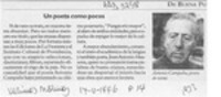 Un poeta como pocos  [artículo].