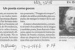 Un poeta como pocos  [artículo].