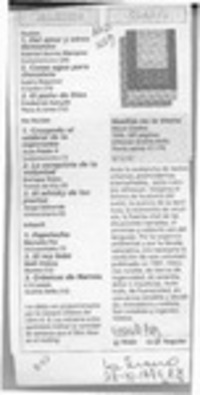 Huellas en la tierra  [artículo] Vicente Paz.