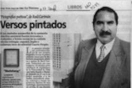 Versos Pintados  [artículo] Lina Meruane.