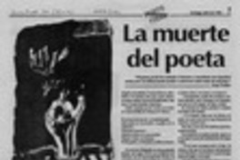 La muerte del poeta  [artículo] Virginia Vidal.