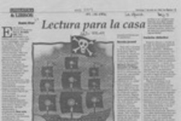 Lectura para la casa  [artículo] Ramiro Rivas.