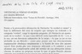 Nietzshe, la verdad es mujer  [artículo] Ana Escríbar.