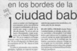 En los bordes de la ciudad babilónica
