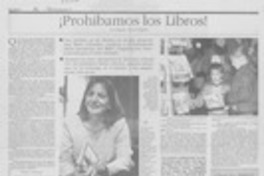 Prohibamos los libros!