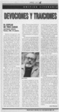 Devociones y tradiciones  [artículo] José Promis.