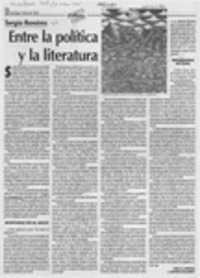 Entre la política y la literatura