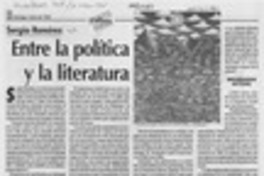 Entre la política y la literatura