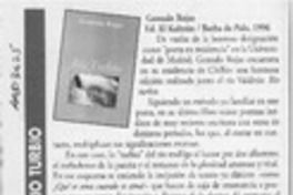 Río turbio  [artículo] Floridor Pérez.