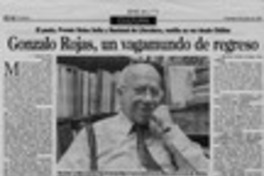 Gonzalo Rojas, un vagamundo de regreso (entrevista)