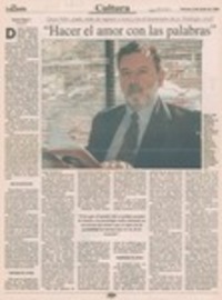 "Hacer el amor con las palabras"