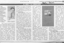 "Hoy recuerdo la tarde en que le vendí mi alma al diablo (era miércoles y llovía elefantes)"  [artículo] Milton Aguilar.