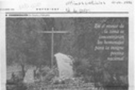 Recuerdan nacimiento de Gabriela  [artículo] Rolando Castillo Díaz.