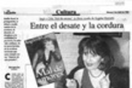 Entre el desate y la cordura  [artículo] María Eugenia Meza.