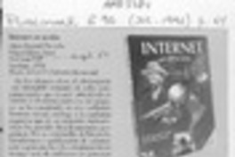 Internet en acción  [artículo] Claudio Betsalel.
