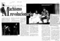 Machismo revolucionario  [artículo] Italo Passalacqua C.