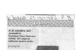 A la sombra del asombro  [artículo] Lilioska Yankovic.