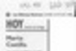 Marta Castilla  [artículo] Daniel de la Vega.