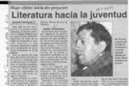 Literatura hacia la juventud  [artículo] Eduardo Henríquez O.
