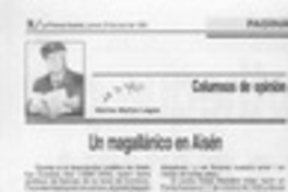 Un magallánico en Aisén  [artículo] Marino Muñoz Lagos.