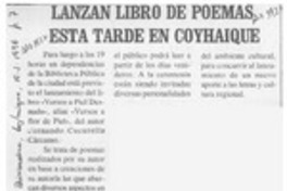 Sobredosis otra vez  [artículo] Leo.