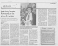 Recuerdos sin telas de araña