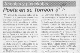 Poeta en su torreón  [artículo] Justus.