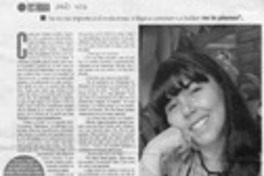 Malucha Pinto, "Tomás me abrió el corazón"  [artículo] Mónica Rojas R.