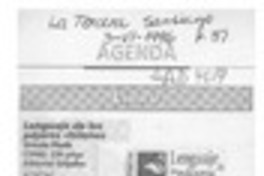 Lenguaje de los pájaros chilenos  [artículo] Lilioska Yankovic.