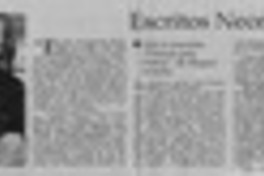 Escritos necesarios  [artículo].