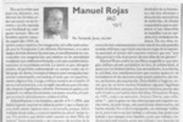 Manuel Rojas  [artículo] Fernando Jerez.