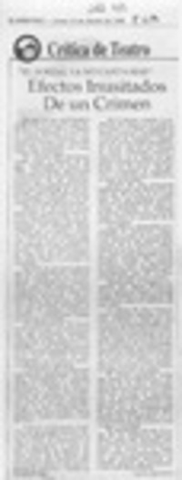 "El zorzal ya no canta más" efectos inusitados de un crimen  [artículo] Carola Oyarzún L.