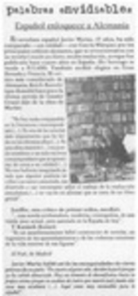 Español enloquece a Alemania