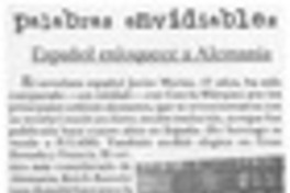 Español enloquece a Alemania