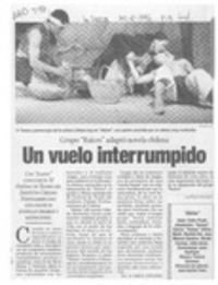 Un vuelo interrumpido  [artículo] Leopoldo Pulgar I.