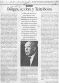 Borges, su obra y Teitelboim  [artículo] Sergio Ramón Fuentealba.