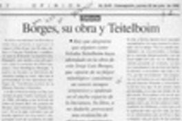 Borges, su obra y Teitelboim  [artículo] Sergio Ramón Fuentealba.