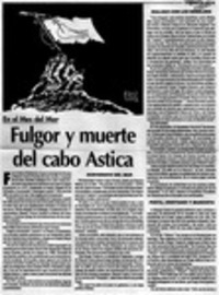 Fulgor y muerte del cabo Astica