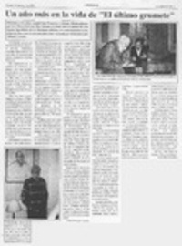 Un año más en la vida de "El último Grumete"