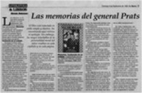Las memorias del general Prats