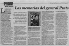 Las memorias del general Prats