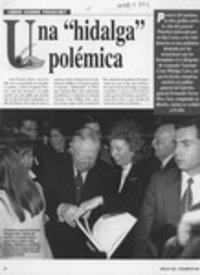 Una "hidalga" polémica  [artículo] David E. Valenzuela F.
